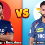 Royal Challengers Bengaluru vs Lucknow Super Giants match scorecard