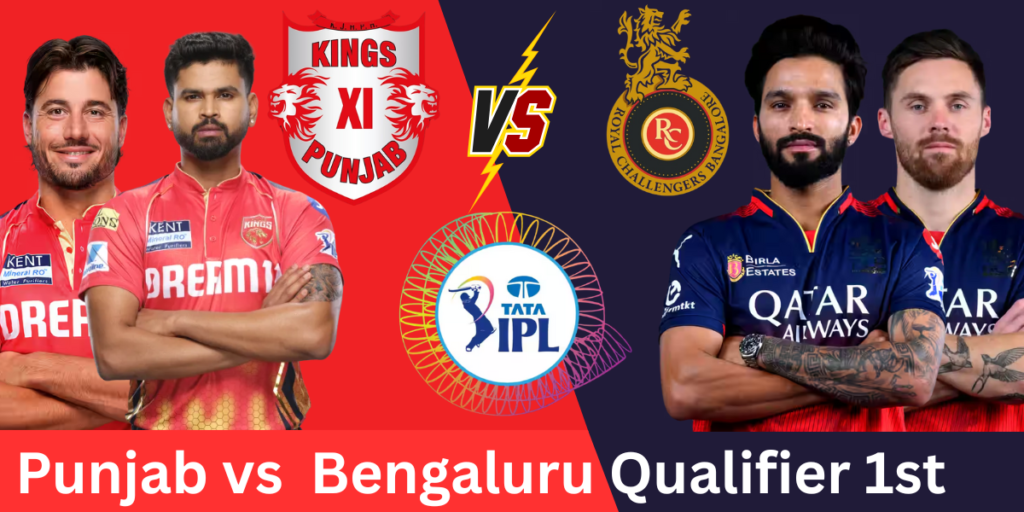 Royal Challengers Bengaluru vs Punjab Kings match scorecard Qualifier 1st