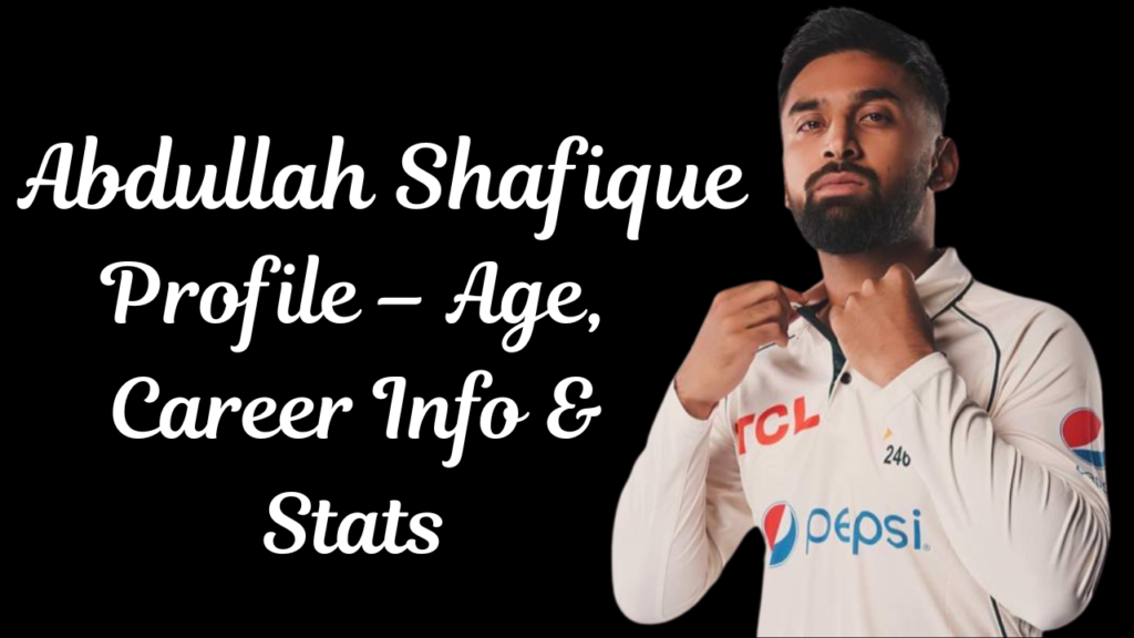 Abdullah Shafique