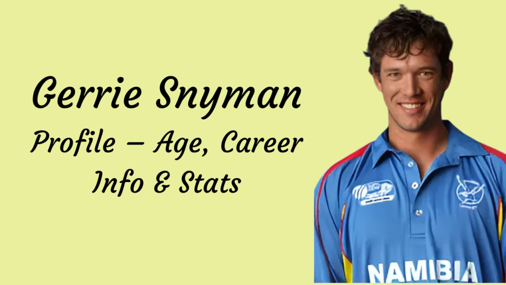 Gerrie Snyman