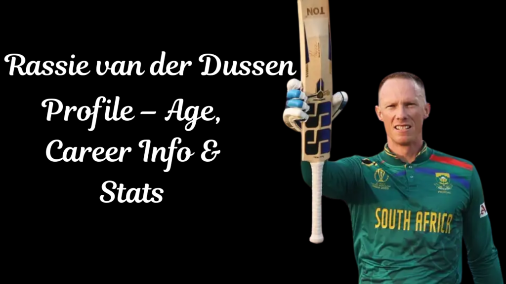 Rassie van der Dussen