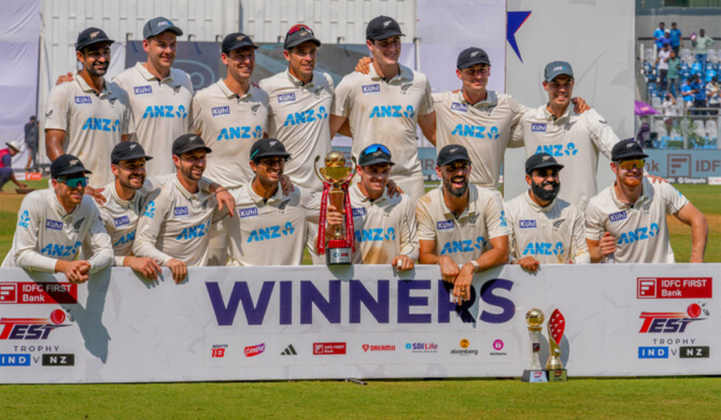 India National Cricket Team vs New Zealand National Cricket Team Timeline