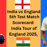 India National Cricket Team Vs England Cricket Team Match Scorecard