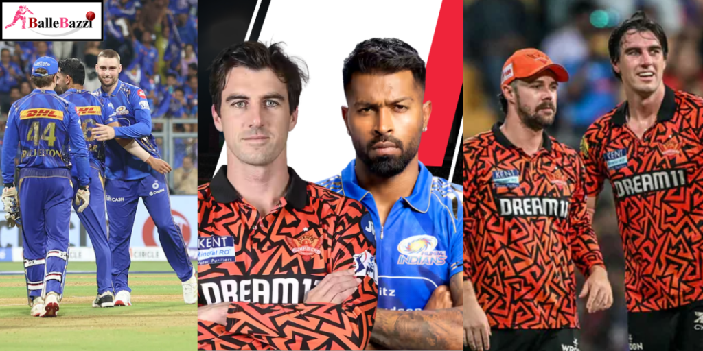 Sunrisers Hyderabad vs Mumbai Indians Timeline