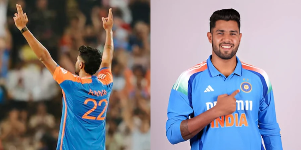 Harshit Rana Jersey Number