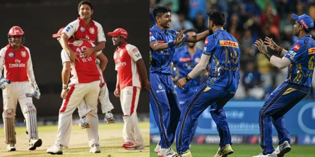Mumbai Indians vs Punjab Kings Timeline