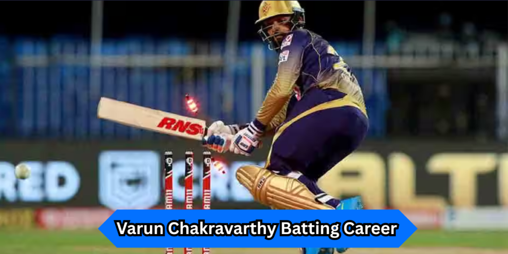 Varun Chakravarthy Batting Career