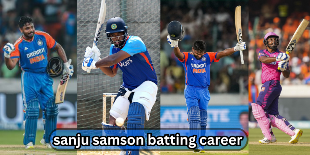 sanju samson batting career