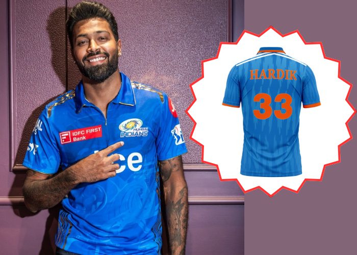 Why did Hardik Pandya Take Number 33