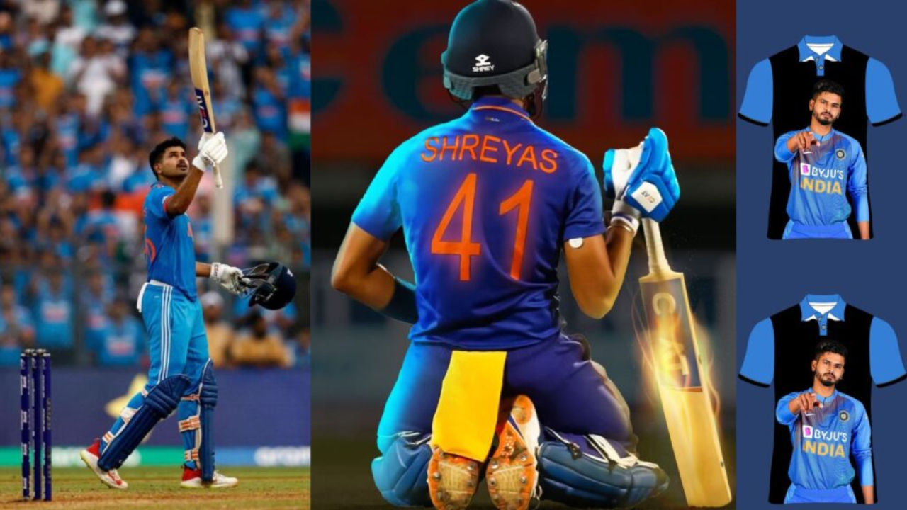 Shreyas Iyer Jersey Number