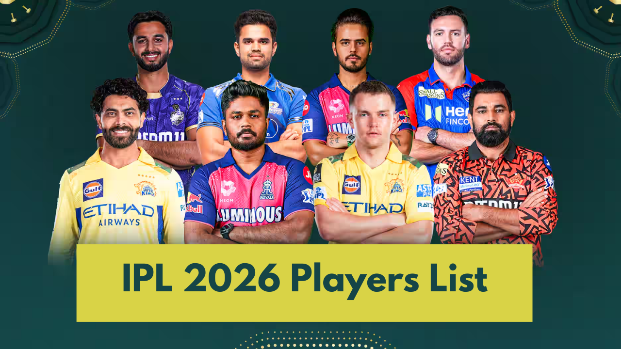 IPL 2026 Players List