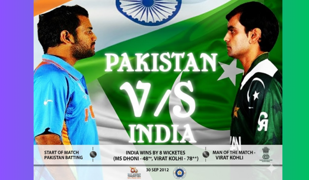 India vs Pakistan T20 World Cup Timeline