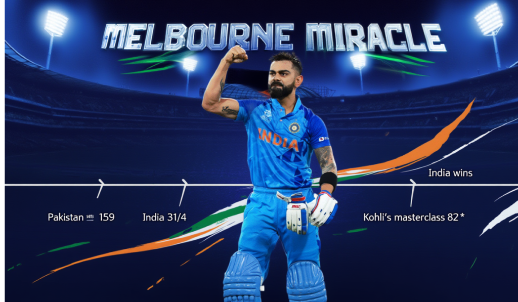 India vs Pakistan T20 World Cup Timeline