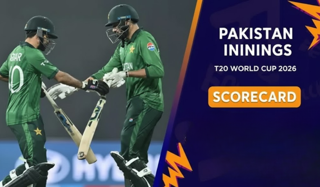 India vs Pakistan T20 World Cup Scorecard 2026