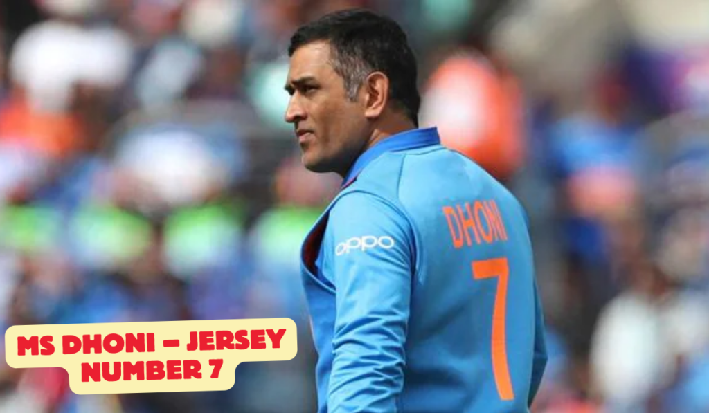 Indian Cricket Team Jersey Numbers