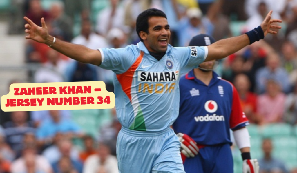 Indian Cricket Team Jersey Numbers