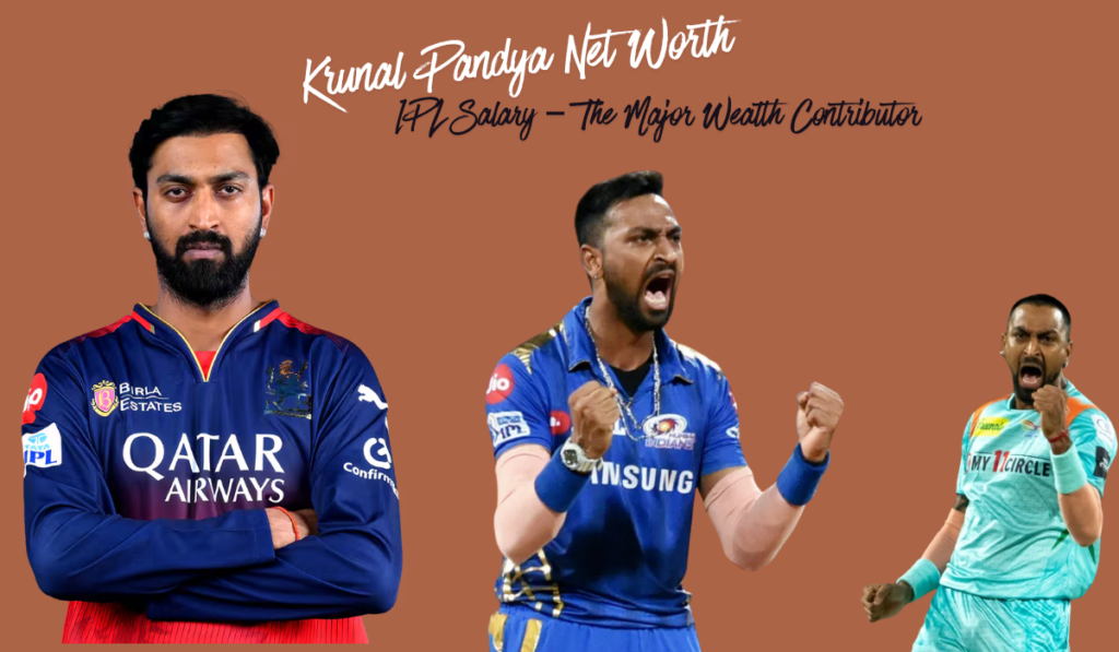 Krunal Pandya Net Worth
