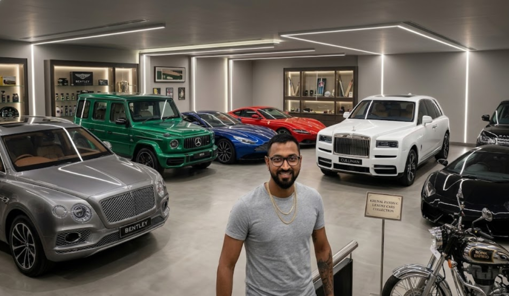 Krunal Pandya Net Worth