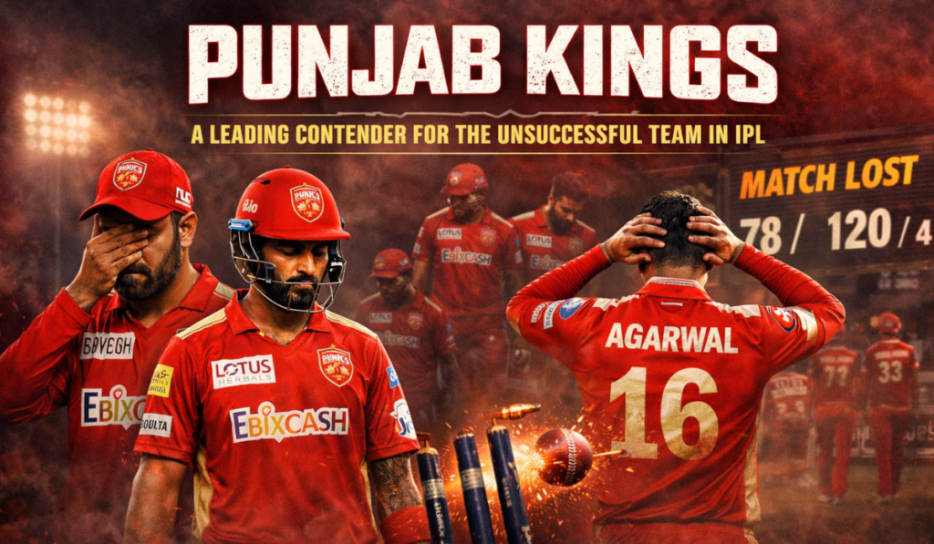 Unsuccessful Team in IPL