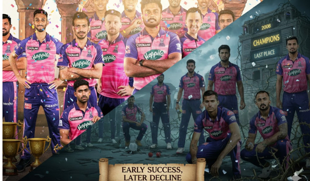 Unsuccessful Team in IPL