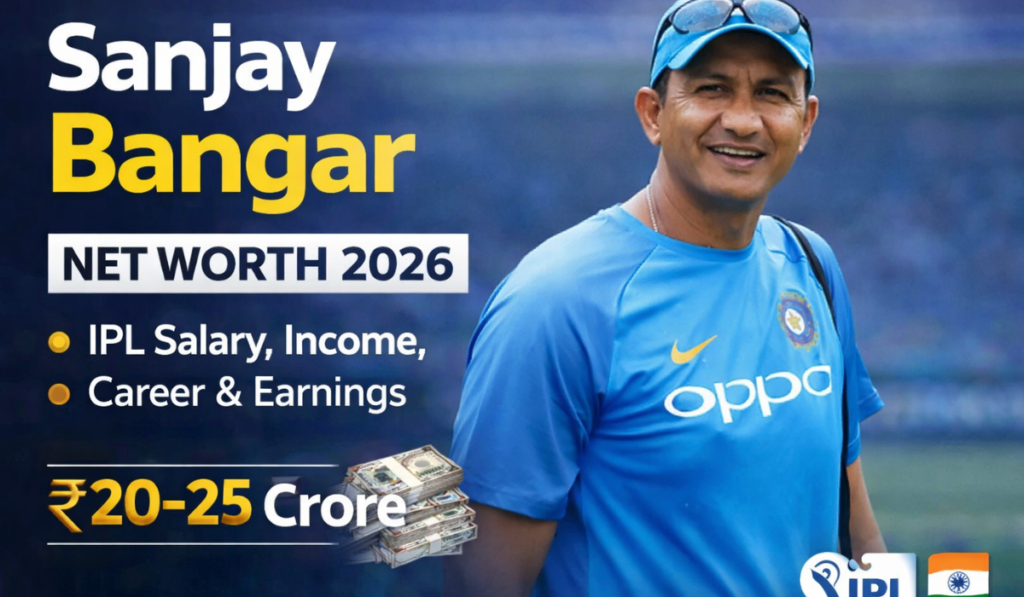 sanjay bangar net worth