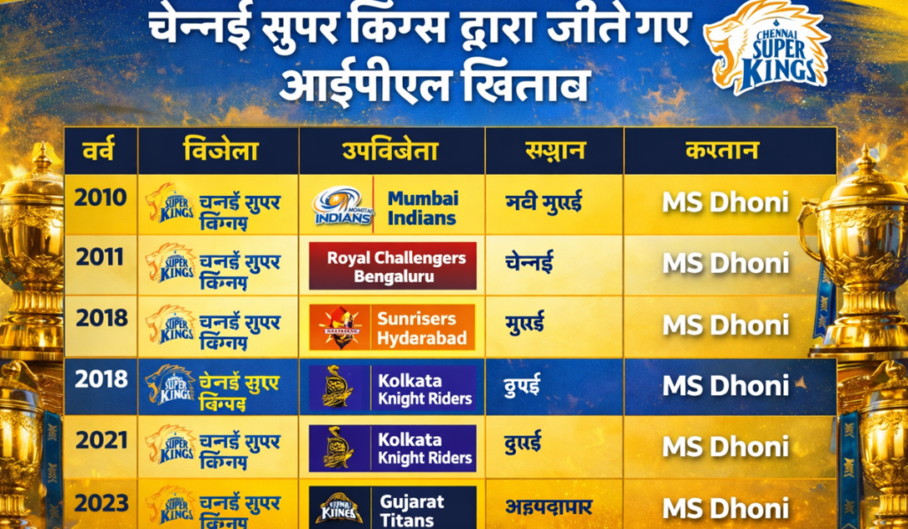 CSK का बाप कौन है?