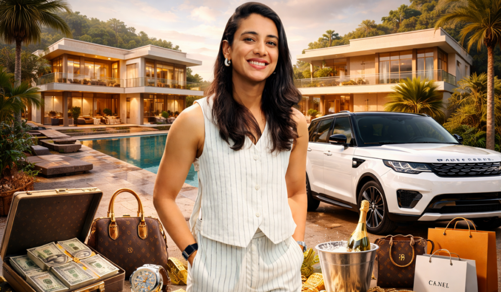 smriti mandhana net worth