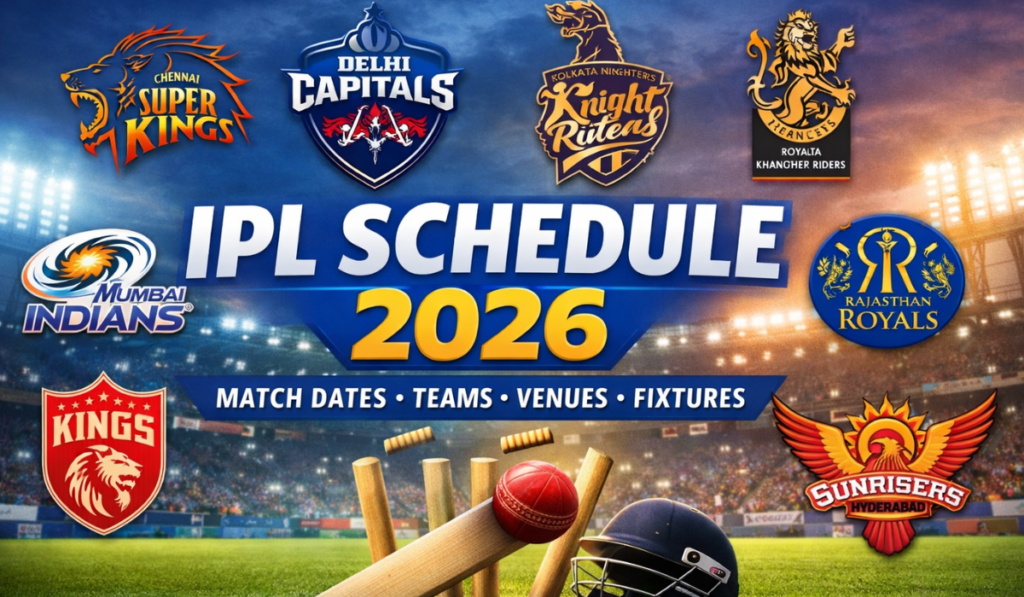 ipl schedule 2026