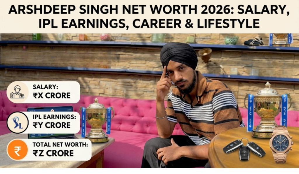 Arshdeep Singh Net Worth