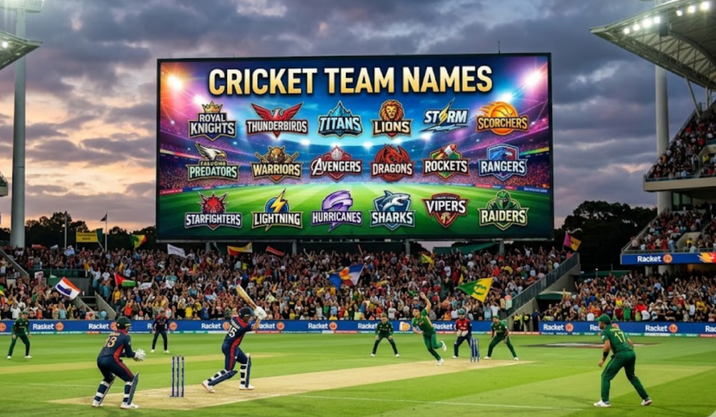 Cricket Team Names