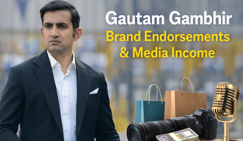 Gautam Gambhir Net Worth