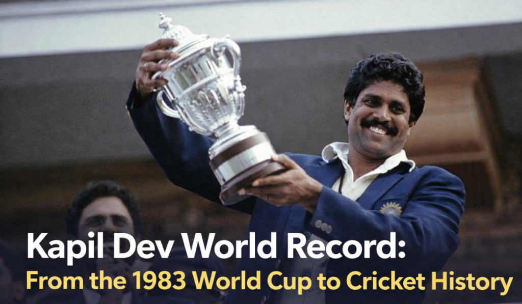 Kapil Dev World Record