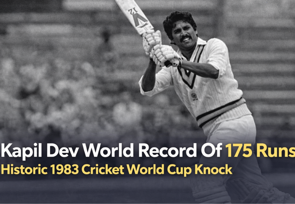 Kapil Dev World Record