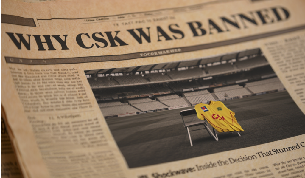 Why CSK Was Banned