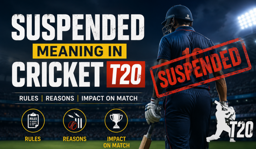 Suspended Meaning in Cricket