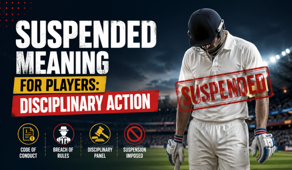 Suspended Meaning in Cricket