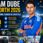 shivam dube net worth