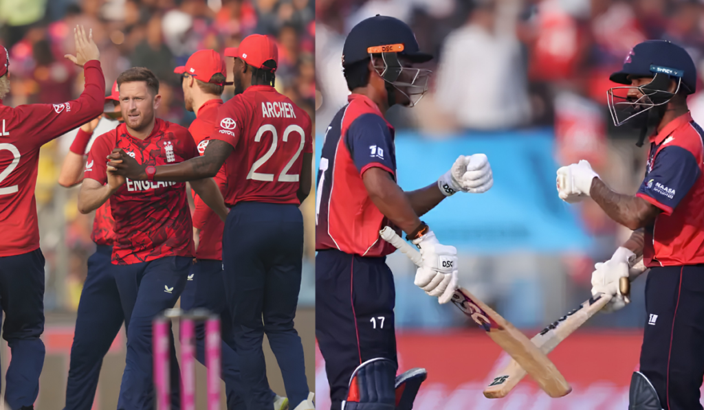 England Cricket Team vs Nepal National Cricket Team Match Scorecard