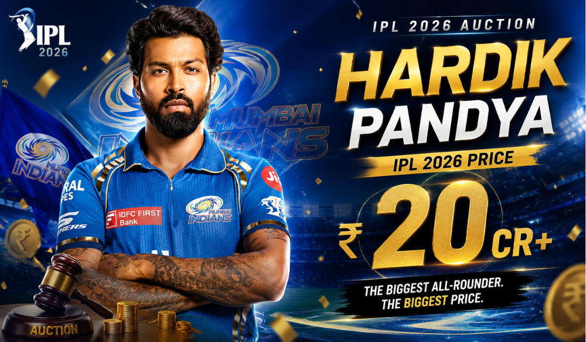 Hardik Pandya IPL 2026 Price