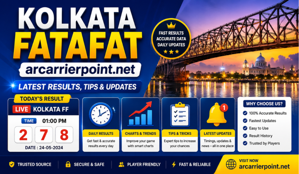 Kolkata Fatafat arcarrierpoint.net