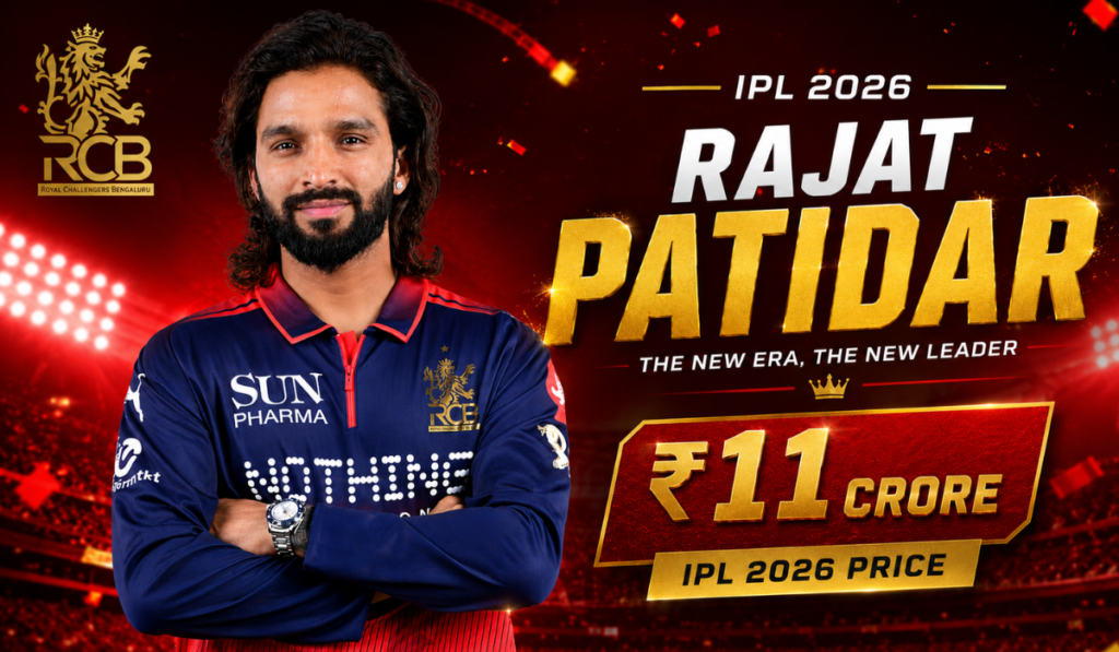 Rajat Patidar IPL 2026 Price