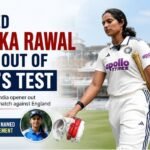 Injured Pratika Rawal ruled out of Lord's Test