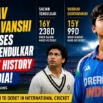 Vaibhav Sooryavanshi surpasses Sachin Tendulkar to make history for India 