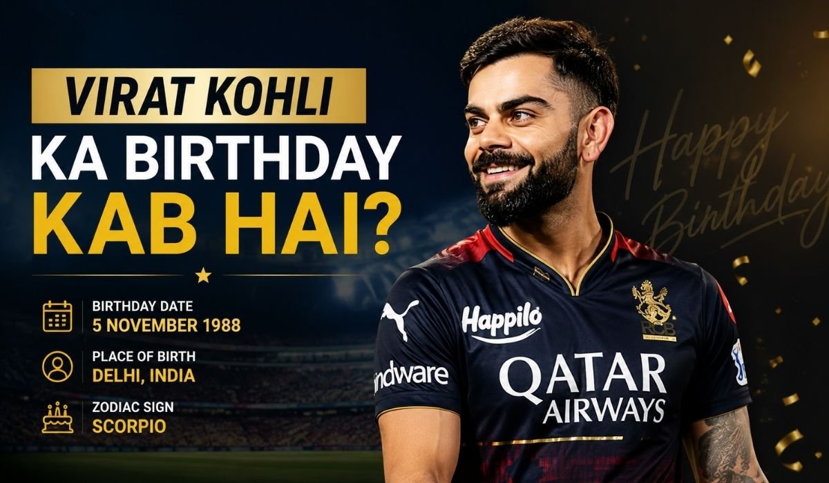 Virat Kohli ka birthday kab hai