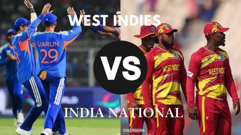 West Indies Cricket Team vs India National Cricket Team Match Scorecard