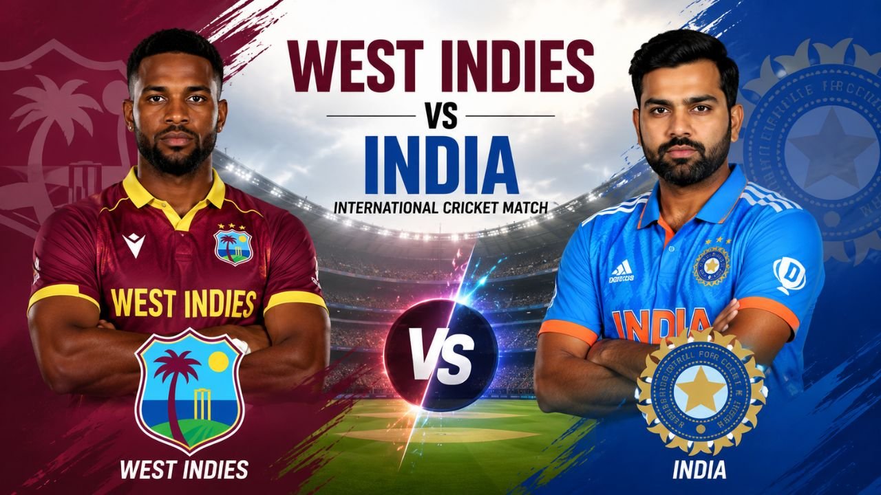 West Indies Cricket Team vs India National Cricket Team Match Scorecard