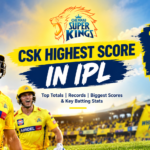 CSK Highest Score in IPL